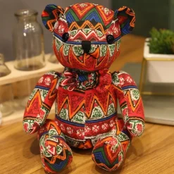 Ours en peluche aztèque