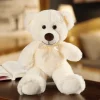 Ours en peluche blanc