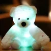 Ours en peluche blanc lumineux