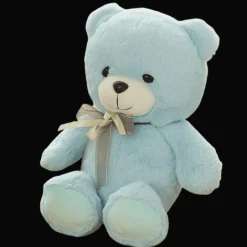 Ours en peluche bleu ciel