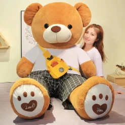 Ours en peluche géant