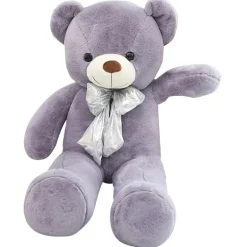 Ours en peluche géant gris