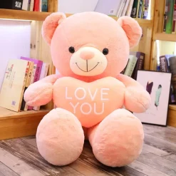 Ours en peluche géant « I love you »