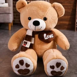 Ours en peluche gros 1m