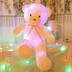 Ours en peluche lumineux et musical