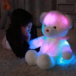 Ours en peluche lumineux et musical