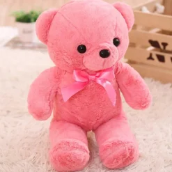 Ours en peluche mignon rose