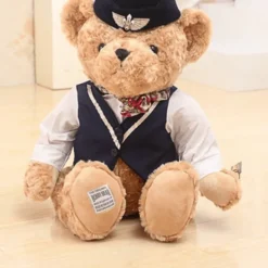 Ours en peluche pilote