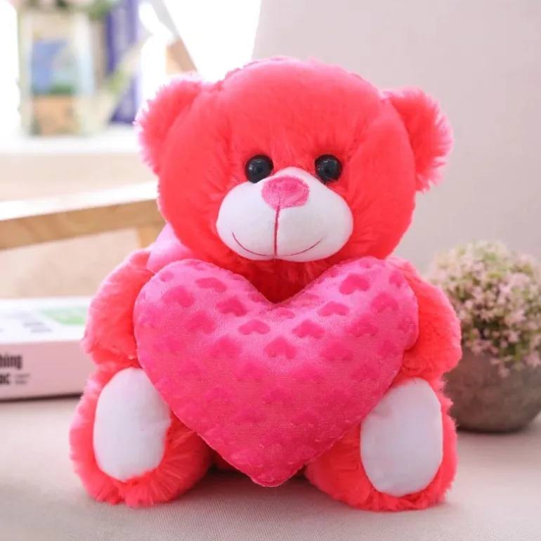 Ours en peluche Saint Valentin petit