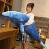 Peluche géante baleine 70 cm