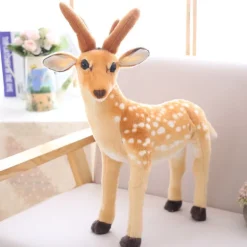 Peluche géante cerf