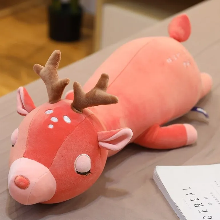 Peluche géante cerf