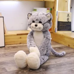 Peluche géante chat