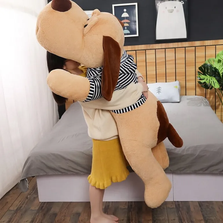 Peluche géante chien