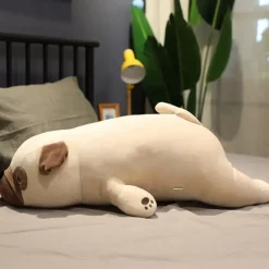 Peluche géante chien bulldog