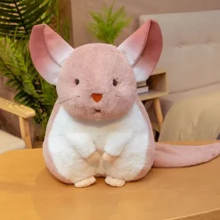 Peluche géante chinchilla