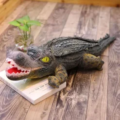 Peluche géante crocodile