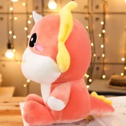 Peluche géante dinosaure gros yeux