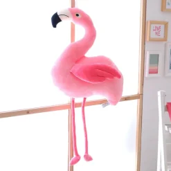 Peluche géante flamant rose