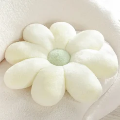 Peluche géante fleur blanche