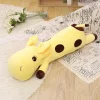 Peluche géante girafe couchée