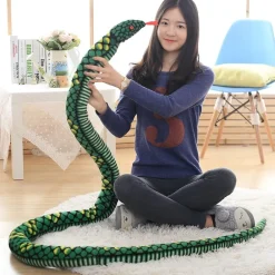 Peluche géante serpent