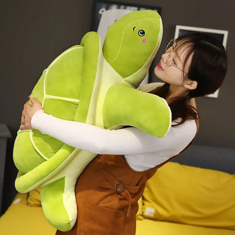 Peluche géante tortue
