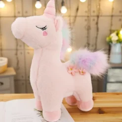 Peluche licorne 80 cm