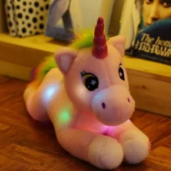 Peluche licorne veilleuse