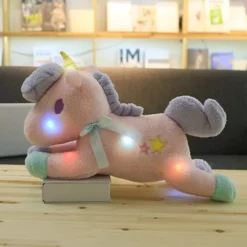 Peluche licorne veilleuse