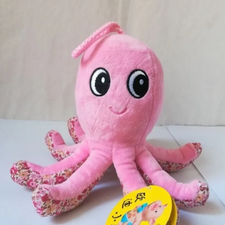 Peluche pieuvre doudou fille